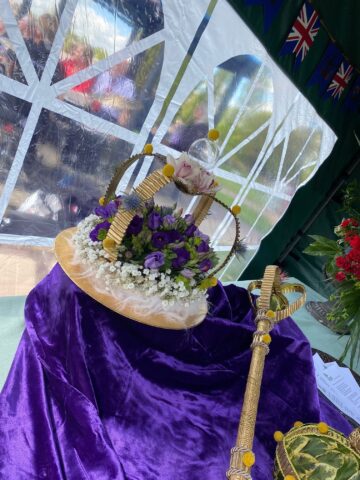 Capelle Floristry Coronation display