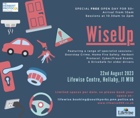 WISEUP event at Lifewise centre