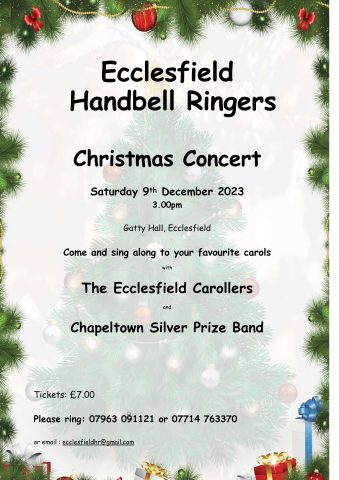 Ecclesfield Handbell ringers Christmas concert 