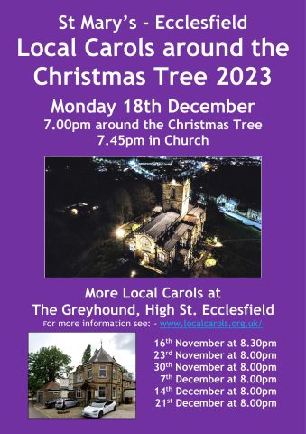 Local Carols around the Christmas tree 2023