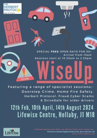 wise up events at the lifewise centre 