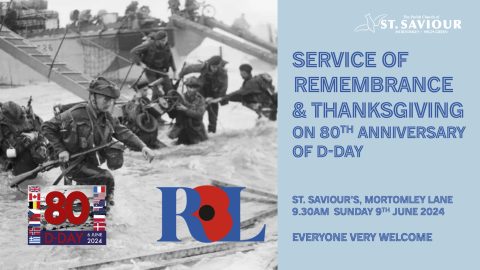 St. Saviour's church holding a service of remebrance for D-Day 80 